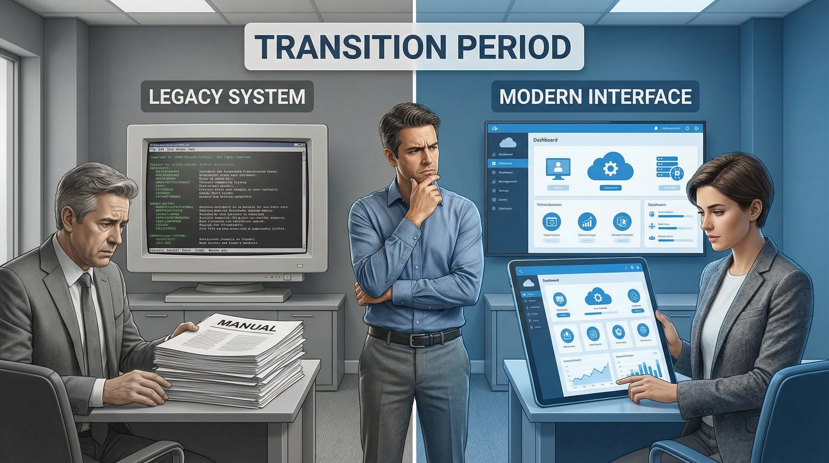 Between the Old Way and the New Way: A Month of Confusion